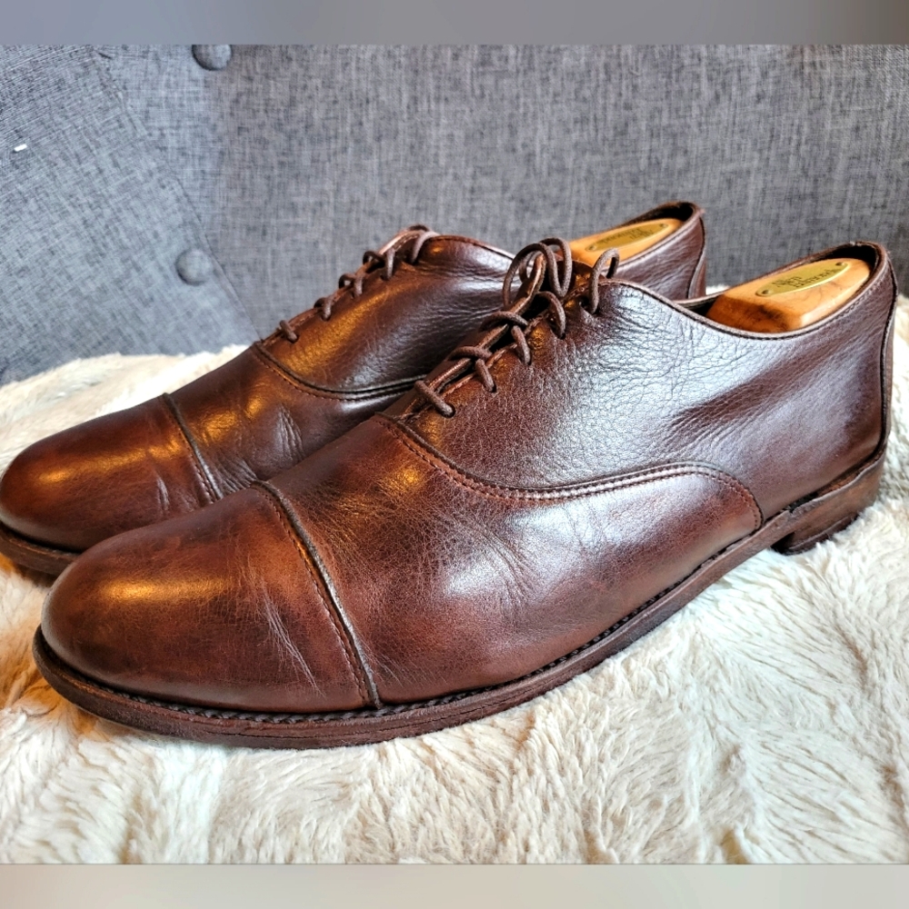 Men's Brown Leather Shoes